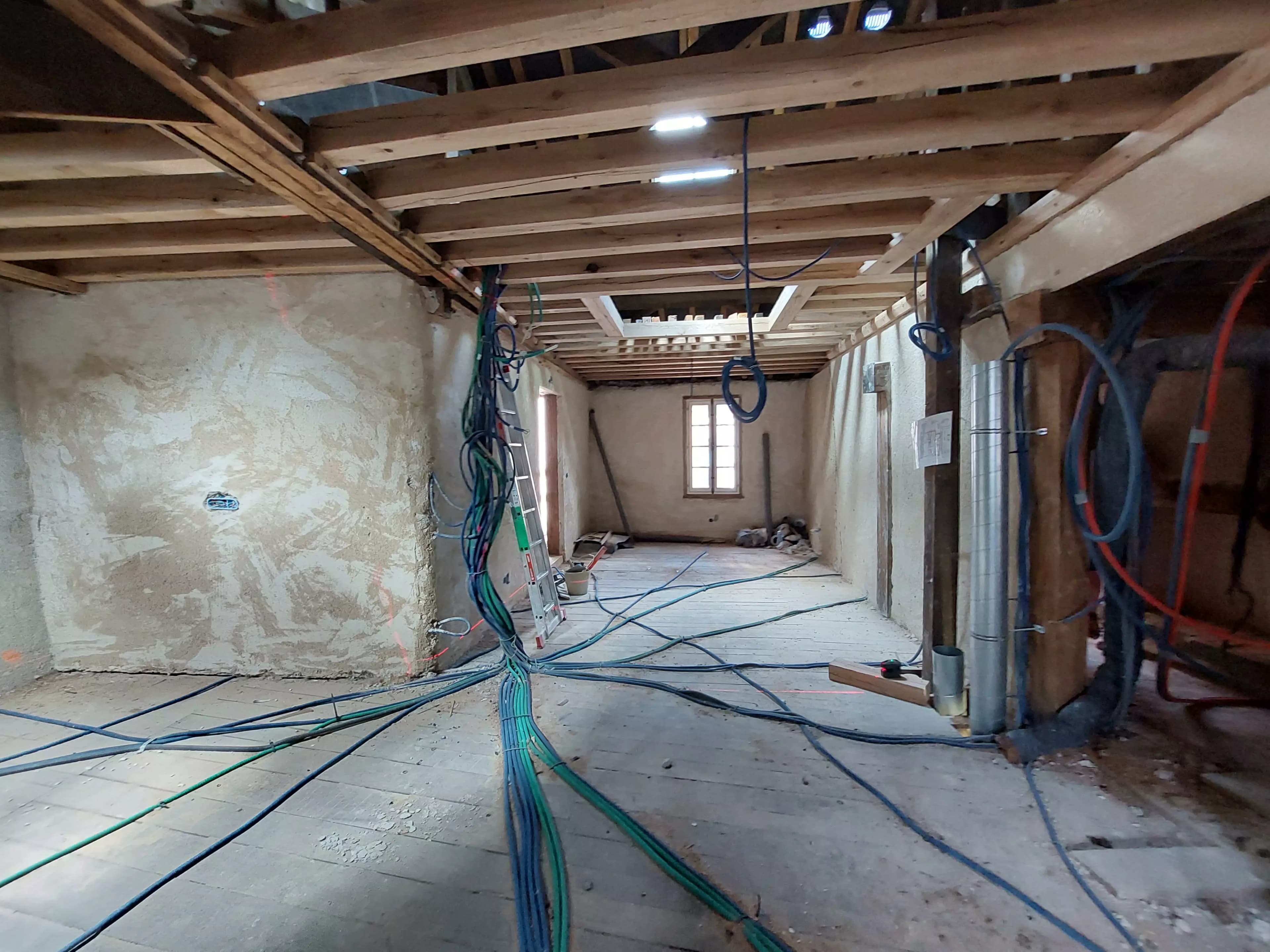 photo de chantier de l'entreprise isodécor